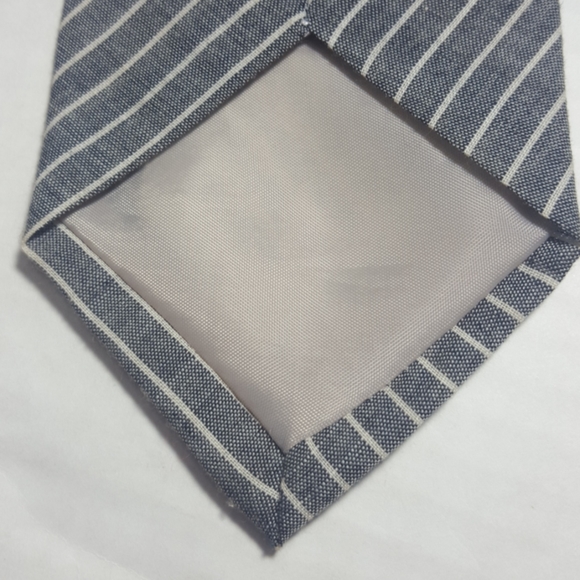 Vintage 60s Raw Silk Men’s Tie - Picture 6 of 10